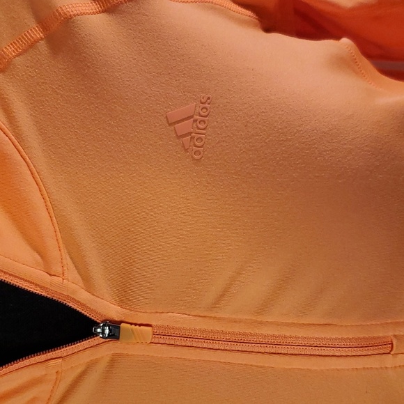 Adidas neon quarter zip shirt - Picture 2 of 4